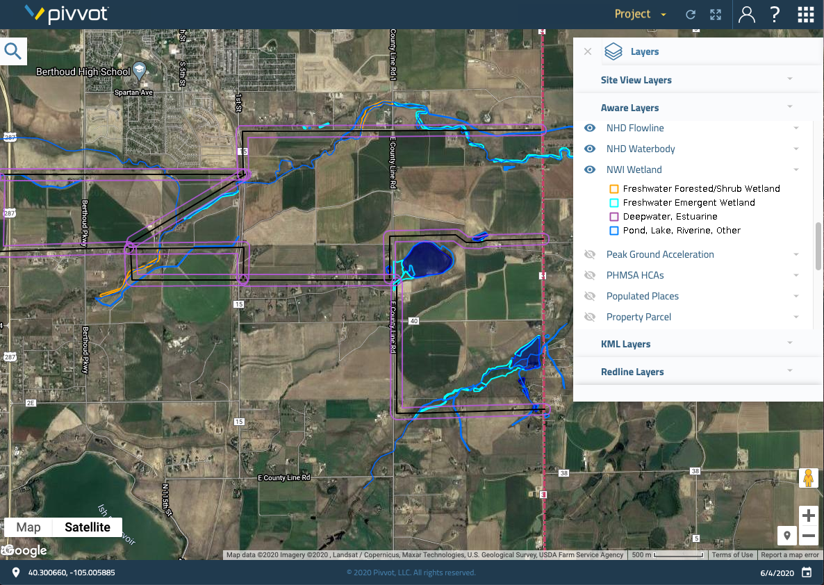 Environmental Impact Assessment Data